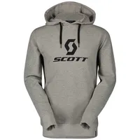 Scott Icon Hoodie Grau Melange M