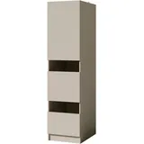 BASIC by Balculina Wäscheschrank Washhome 50 x 200 x 68 cm Weiß