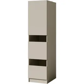 BASIC by Balculina Wäscheschrank Washhome 50 x 200 x 68 cm Weiß
