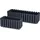 Prosperplast Balkonpflanzenhalter Boardee Fence W 58 cm grau