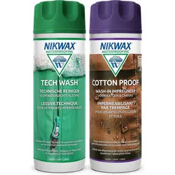 Waschmittel Tech Wash 300ml & Imprägniermittel für Baumwolle Cotton Proof 300ml EINHEITSGRÖSSE