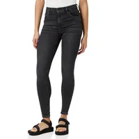 Levi's Levis 720 High Waisted Skinny Jeans in Black Mustang-W25 / L28