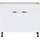 kochstation Spülenschrank KS-Cara 100 x 58,4 x 87 cm Weiß