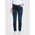 MAC Damen Jeans Slim Fit Carrie Pipe in blauem New Basic-D46 / L30