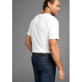 MAN'S WORLD Koppelgürtel Leder schwarz 135