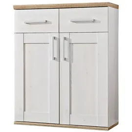 Bega Consult Romance 96 x 91 x 39 cm 2-türig weiß hochglänzend / Sibiu Lärche