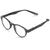 I NEED YOU Lesebrille Hangover Panto - Dioptrien: +2,50 Schwarz-grau