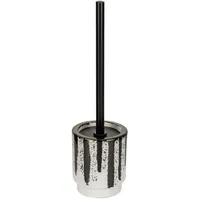 Wenko WC-Garnitur Subiza Keramik Weiß / Schwarz