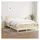 vidaXL Boxspringbett 120 x 200 cm Creme