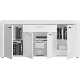 xonox.home Sideboard 182 x 84 x 42 cm Weiß