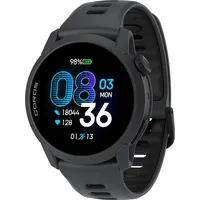 COROS Pace 4 GPS 43 mm Silikonarmband Schwarz 22 mm