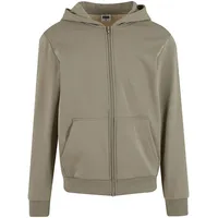 URBAN CLASSICS Cozy Reißverschlusspullover Pale Green L