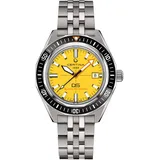 Certina DS PH DS SUPER PH2000M C050.607.44.361.02 - gelb,silberfarben,zusätzliches schwarzes Kautschukband - 43mm