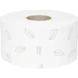 TORK Tork, Toilettenpapier, Minirollen-Toilettenpapier Jumbo, 2-lagig, weiá, 170 m (12 x)