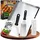 Blumtal Grillplatte 30 x 40 cm Edelstahl silber