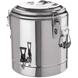 GVK ECO Doppelwandiger Thermogetränkebehälter silber 35 l