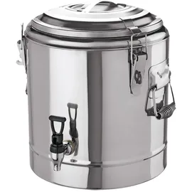 GVK ECO Doppelwandiger Thermogetränkebehälter silber 35 l
