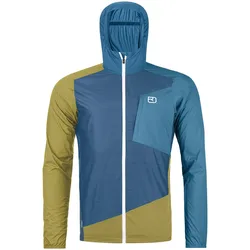 Ortovox Windbreaker Jacket Herren Softshelljacke blau- Gr. XXL