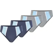 Babista Sportslip QUARION blau M 4er Pack