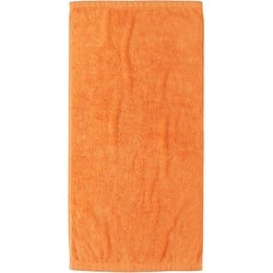 CaWö Duschtuch Lifestyle 70 x 140 cm Baumwolle Orange Mandarine