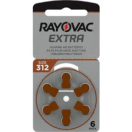 Rayovac Extra Advanced 312 PR41 6 St