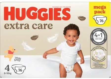 Huggies Extra Care Babywindeln Größe 76 Stück