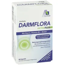 Avitale DARMFLORA Aktiv Plus 100 Mrd.Bakterien+7 Vitamine 80 St