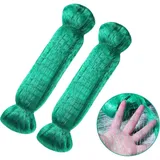 L&h-cfcahl - Grünes Vogelschutznetz, Vogelvolierennetz, Vogelschutznetz für den Garten, Vogelschutznetz für Weinberge und Gemüsegärten, 4 x 10 m, 2