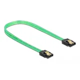 Delock SATA 6 Gb/s Cable UV glow effect