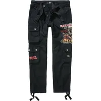 Brandit Textil Brandit Irm Pure Slim Hosen - Black
