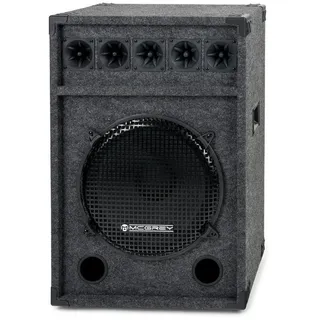 Pronomic McGrey Festival 15 PA Lautsprecher - Lautsprecherbox mit 38cm (15") Subwoofer - DJ Box mit Holzgehäuse und Tragegriffen - 2-Wege Speaker mit 600W