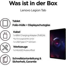 Lenovo Legion Tab Gen 3 8,8" 12 GB RAM 256 GB Eclipse Black