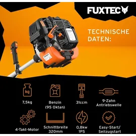 FUXTEC FX-4MS131 4-Takt Motorsense