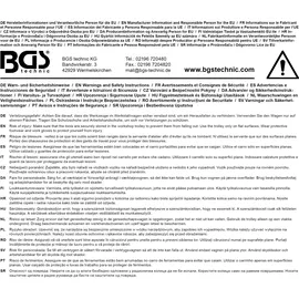 BGS Werkstattwagen Stahl grau/schwarz 8 Schubladen bestückt