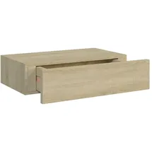 vidaXL Wandregal 40 x 23,5 x 10 cm Braun