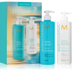 Moroccanoil Hydration Kit Set zum nähren und Feuchtigkeit spenden für trockenes Haar