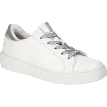 Gabor Leder-Sneakers in Weiß / 37,5