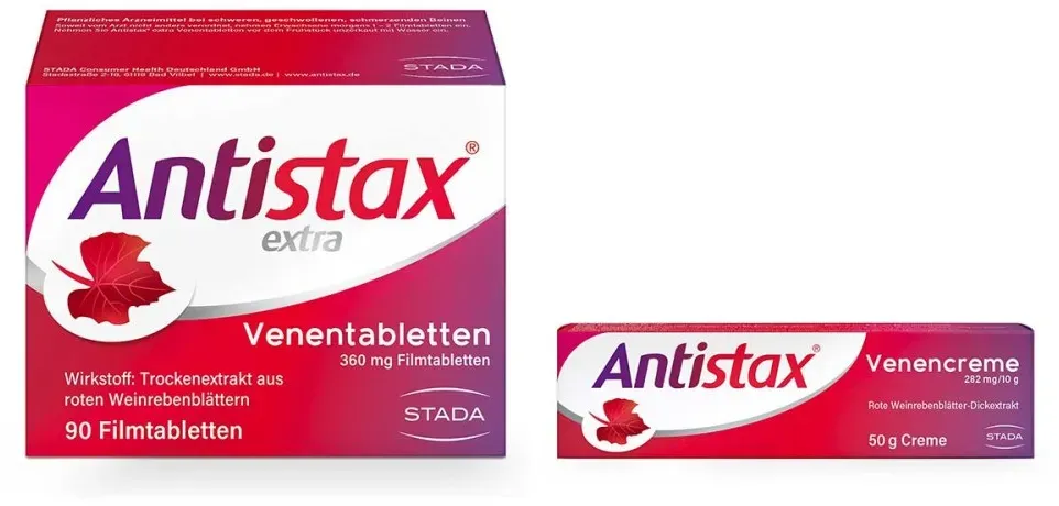 Antistax extra Venentabletten + Venencreme