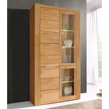 OTTO home Vitrine ZARA 100 x 40 x 190 cm Beige