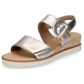 Gabor Keilsandaletten Damen Gold 40