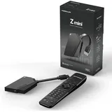 Formuler Z Mini 4K UHD Android 12 IP-Receiver (Dual-WiFi, Bluetooth, HDMI, USB-C, H.265, Schwarz)