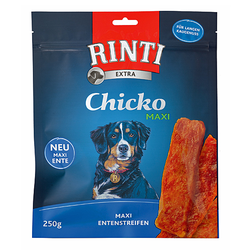 9 x 250 g | Rinti | Maxi Entenstreifen Chicko | Snack | Hund