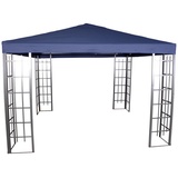 Lesli Living Pavillon-Ersatzdach Pavillondach Ersatzdach für Pavillon-Gestell wasserabweisend 3x3m blau