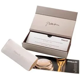 Pelikan Souverän M600 Kolbenfüller schwarz/grün/gold B (breit)