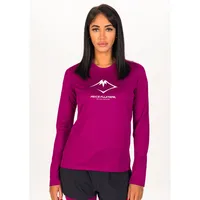 Asics Fujitrail Logo Langarm-t-shirt - Blackberry / L