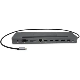 iTEC i-tec USB-C Metal Ergonomic 4K 3x Display Docking Station + Power Delivery 85 W