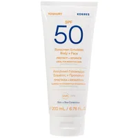 Korres Yoghurt Sonnenschutz-Emulsion Körper & Gesicht Spray LSF 50