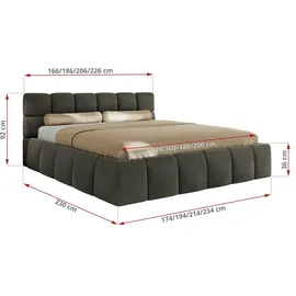 MKS Nira Classic 140 x 200 cm Dunkelgrau