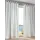 Heine Gardine HEINE HOME Gr. 2, bunt (sanftes weiß, blau), B:140cm H:175cm, Polyester, Gardinen, Gardine