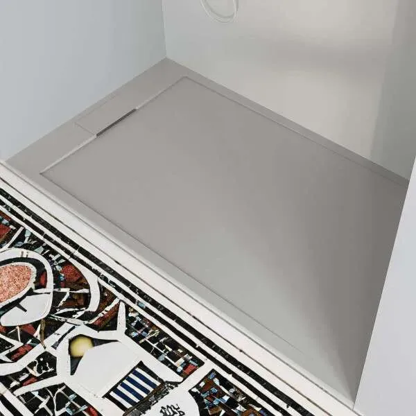 Hidrobox Pure Rechteck Duschwanne Mineralguss 80 cm - Duschwanne